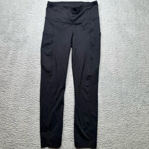 Lululemon Fast and Fre High-Rise Crop 23 inch Non-Reflective sz 4